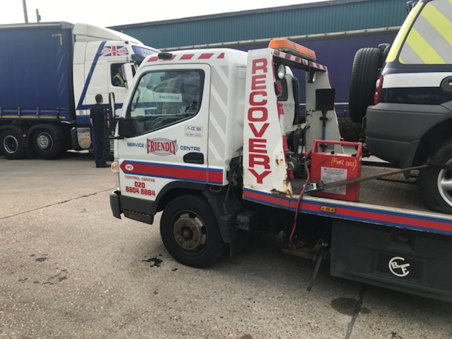 2006 Mitsubishi Fuso 7.5T tilt and slide breakdown recovery vehicle complete with Pro-Build - Image 5 of 13