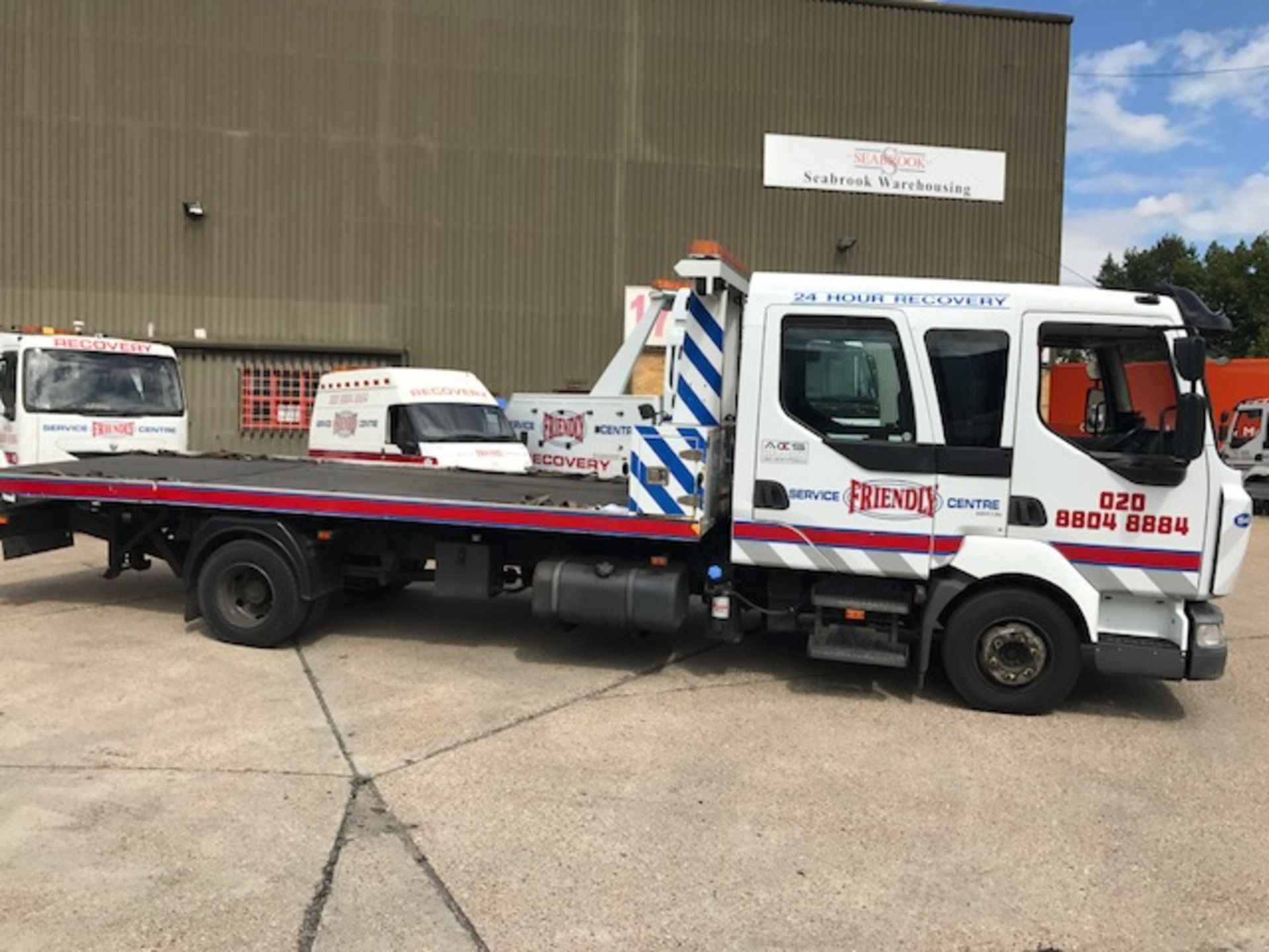 2007 Renault Midlum 10T crew cab breakdown recovery vehiclecomplete with Roger Dyson Group body, - Image 4 of 11