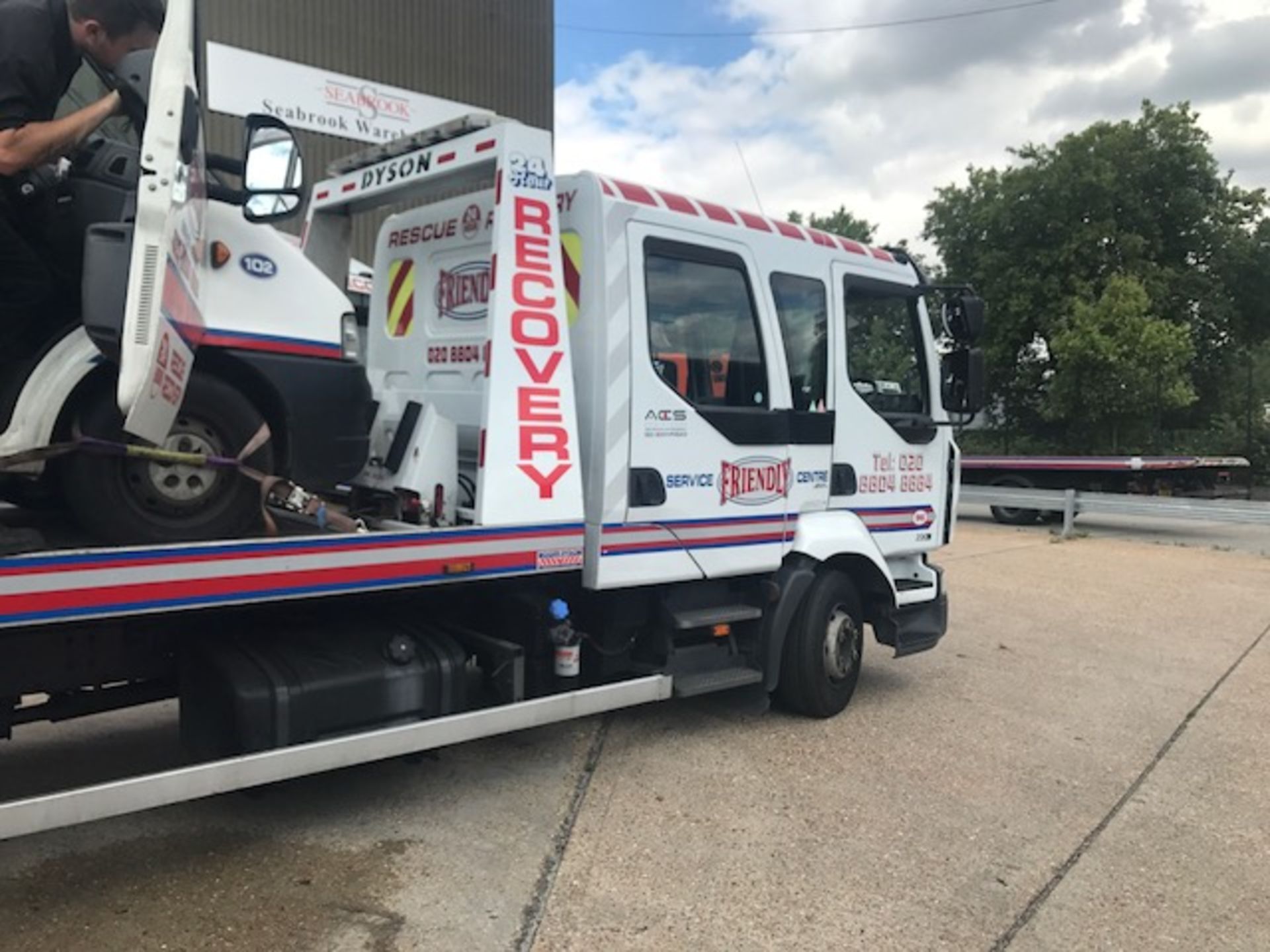 2013 Renault Midlum 220 Dxi crew cab tilt and slide breakdown recovery vehicle complete with spec. - Image 7 of 14