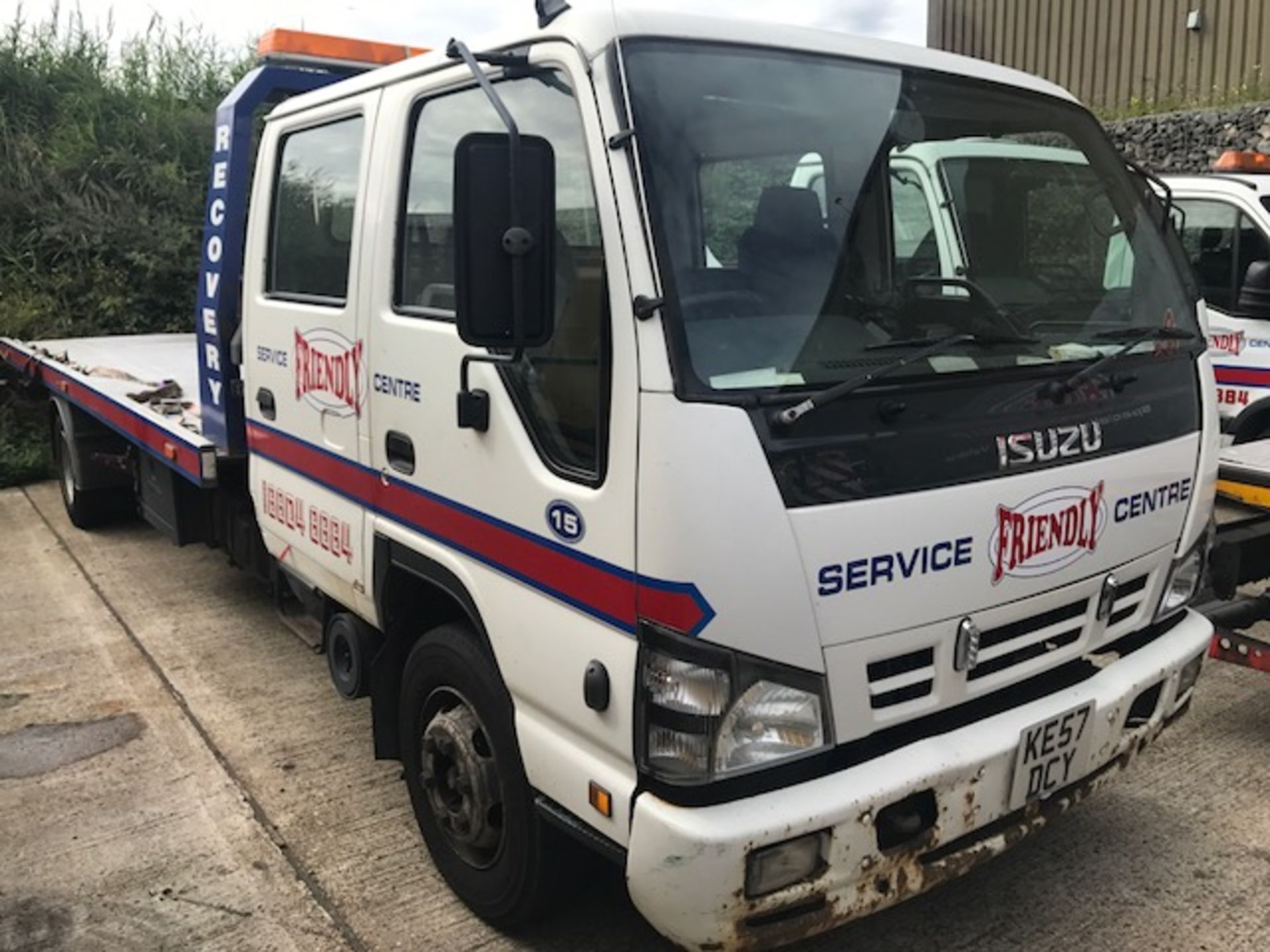 2007 Isuzu NQR 70 crew cab breakdown recovery vehicle complete with unbranded body, winch, built