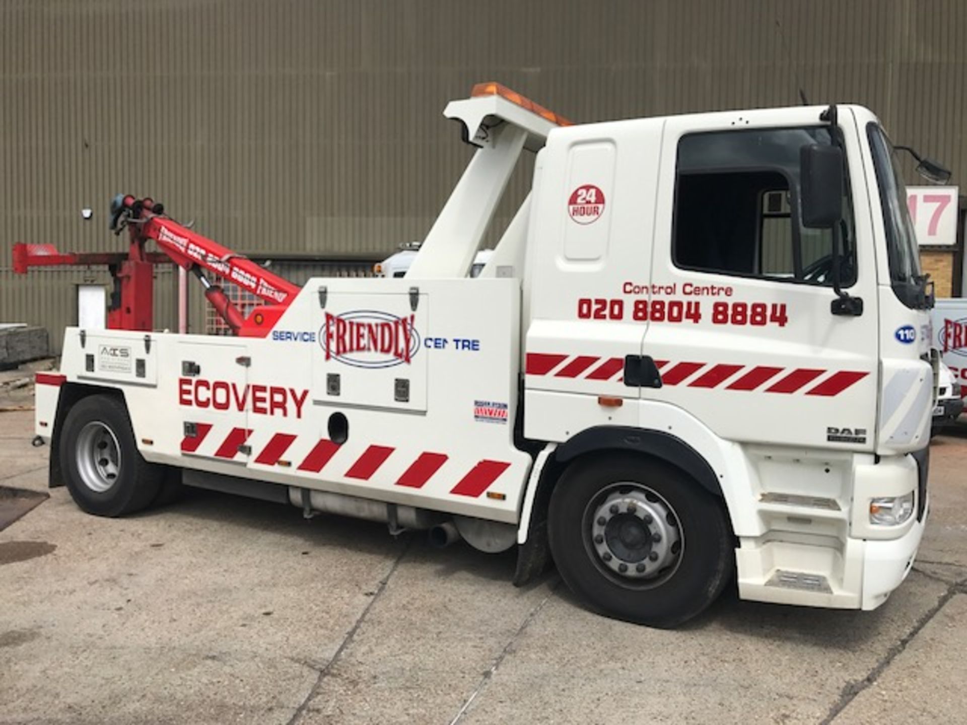 2003 DAF CF85 34018T sleeper cab breakdown recovery vehicle complete with Roger Dyson Group body and - Image 2 of 27