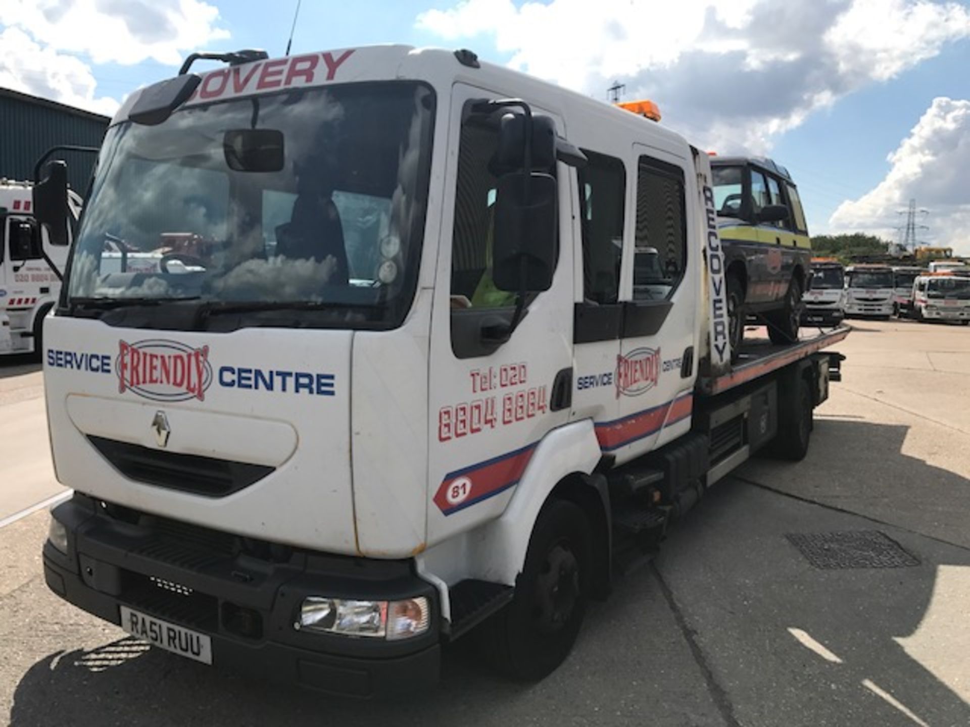 2002 Renault Midlum 10T crew cab breakdown recovery vehicle complete with winch and built Garmin - Image 3 of 15