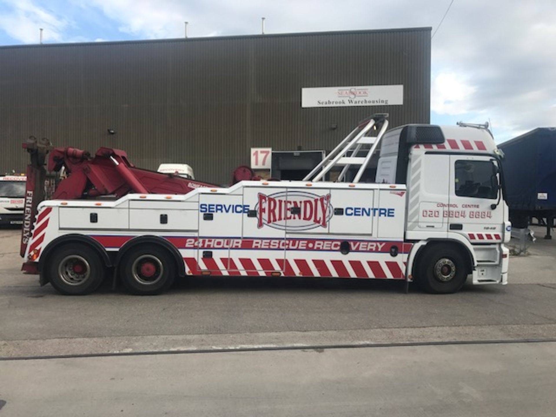 2009 Mercedes Actros Euro 5 18T heavy duty recovery vehicle complete with Boniface body, boom and - Image 5 of 44