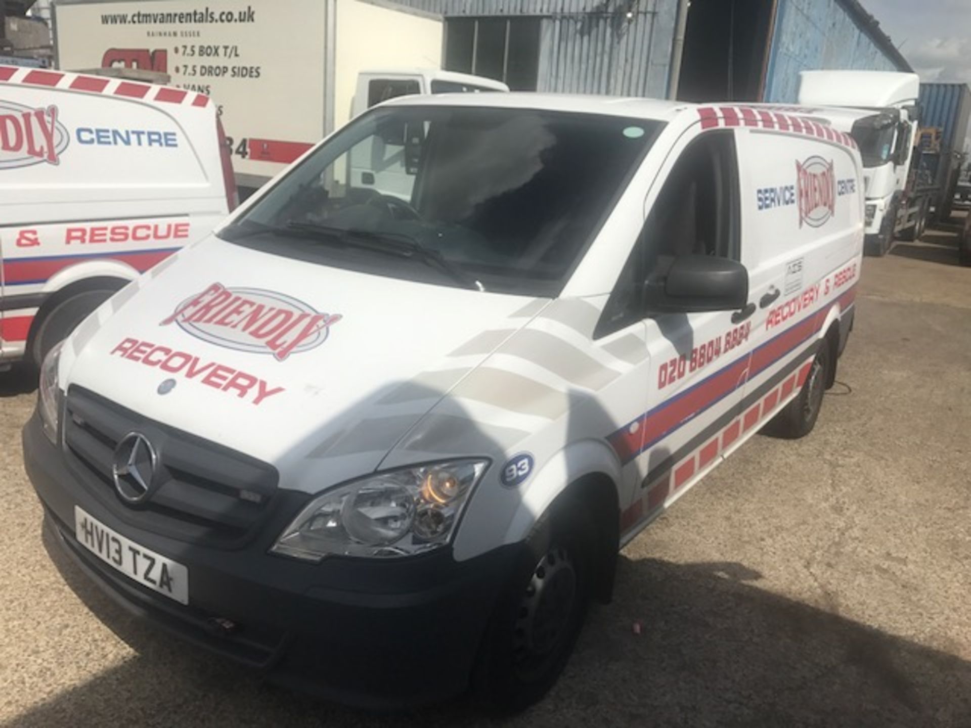 2013 Mercedes Vito 113 CDi recovery and rescue panel van complete with Intertrade Engineering - Image 2 of 16