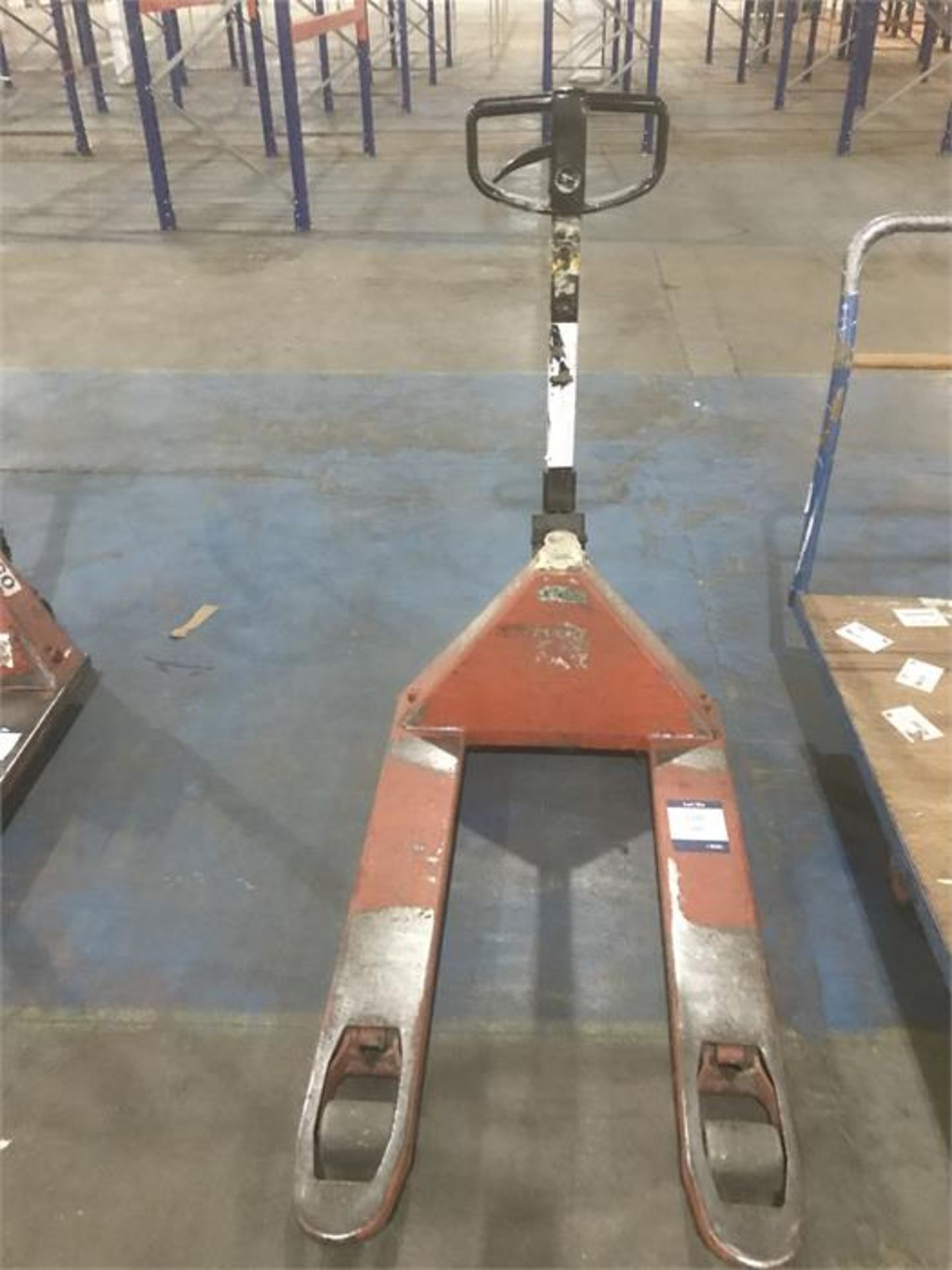 BT LHM230 hand hydraulic pallet truck, Serial No. 1034478