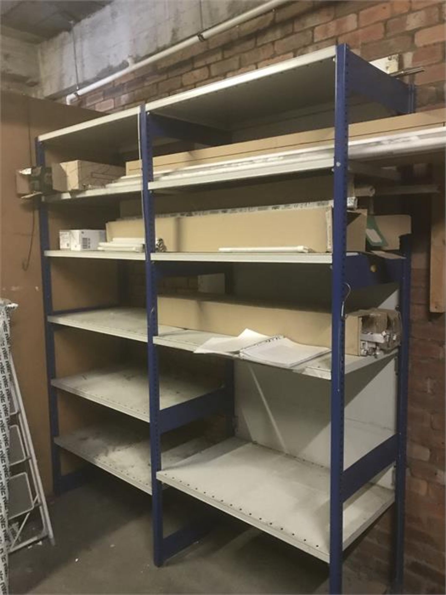 6 x bays boltless shelving, six tier - Image 3 of 3