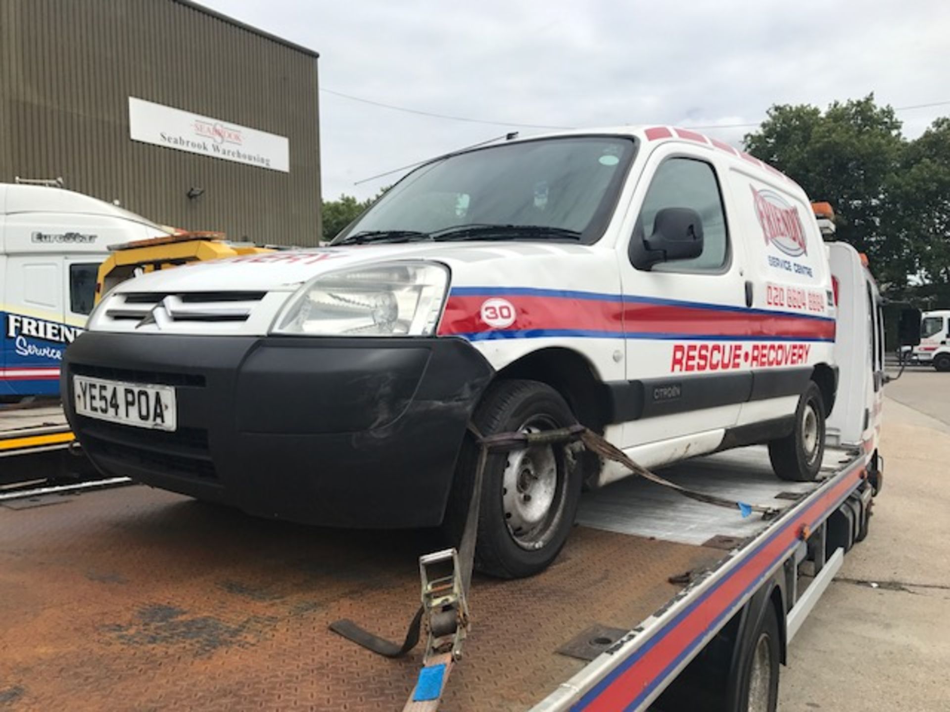 2004 Citroen Berlingo van complete with Garmin built in satnav and tow bar Registration: YE54