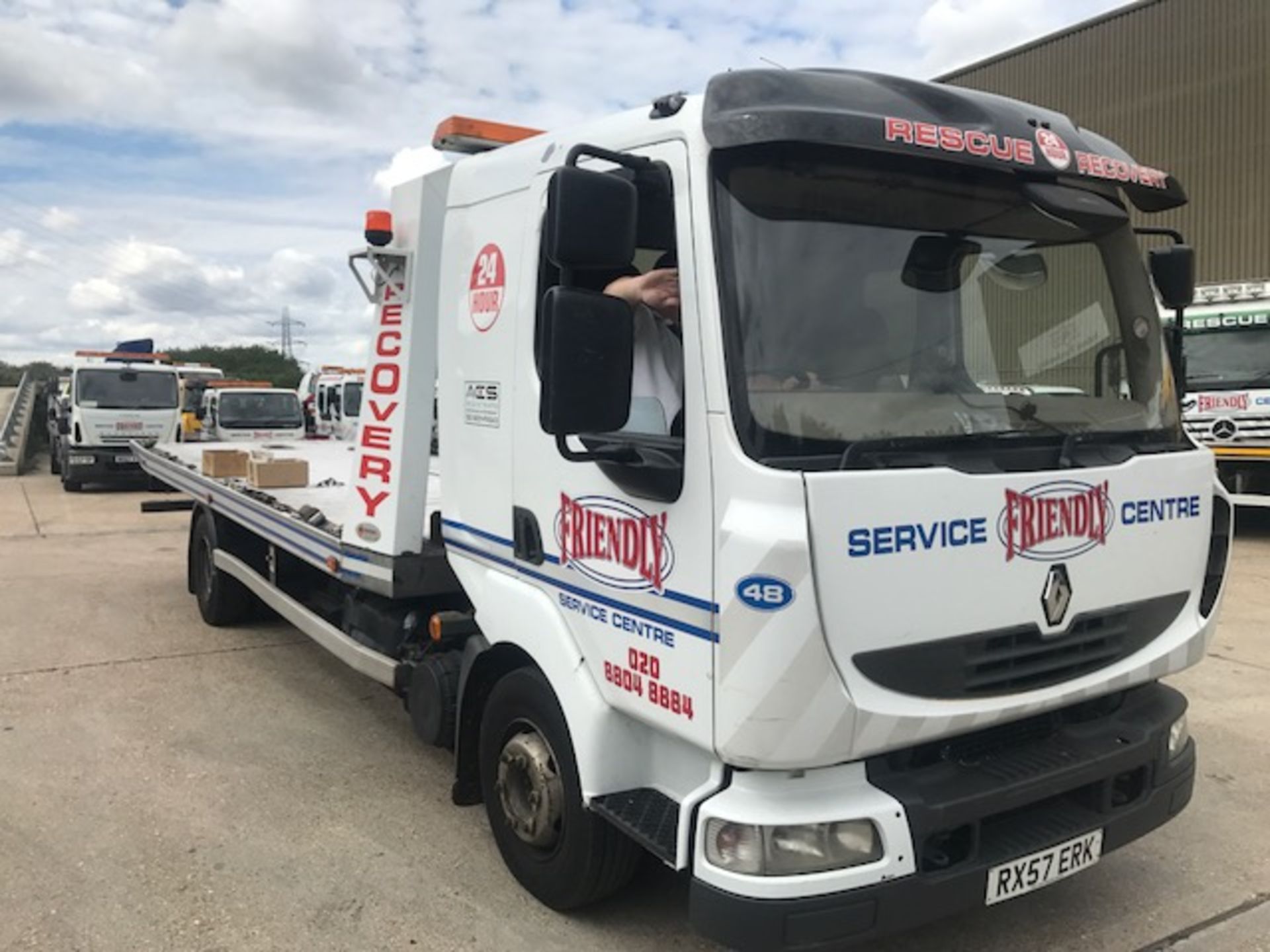 2007 Renault Midlum 10T breakdown recovery vehicle complete with J&J Conversions body, winch and