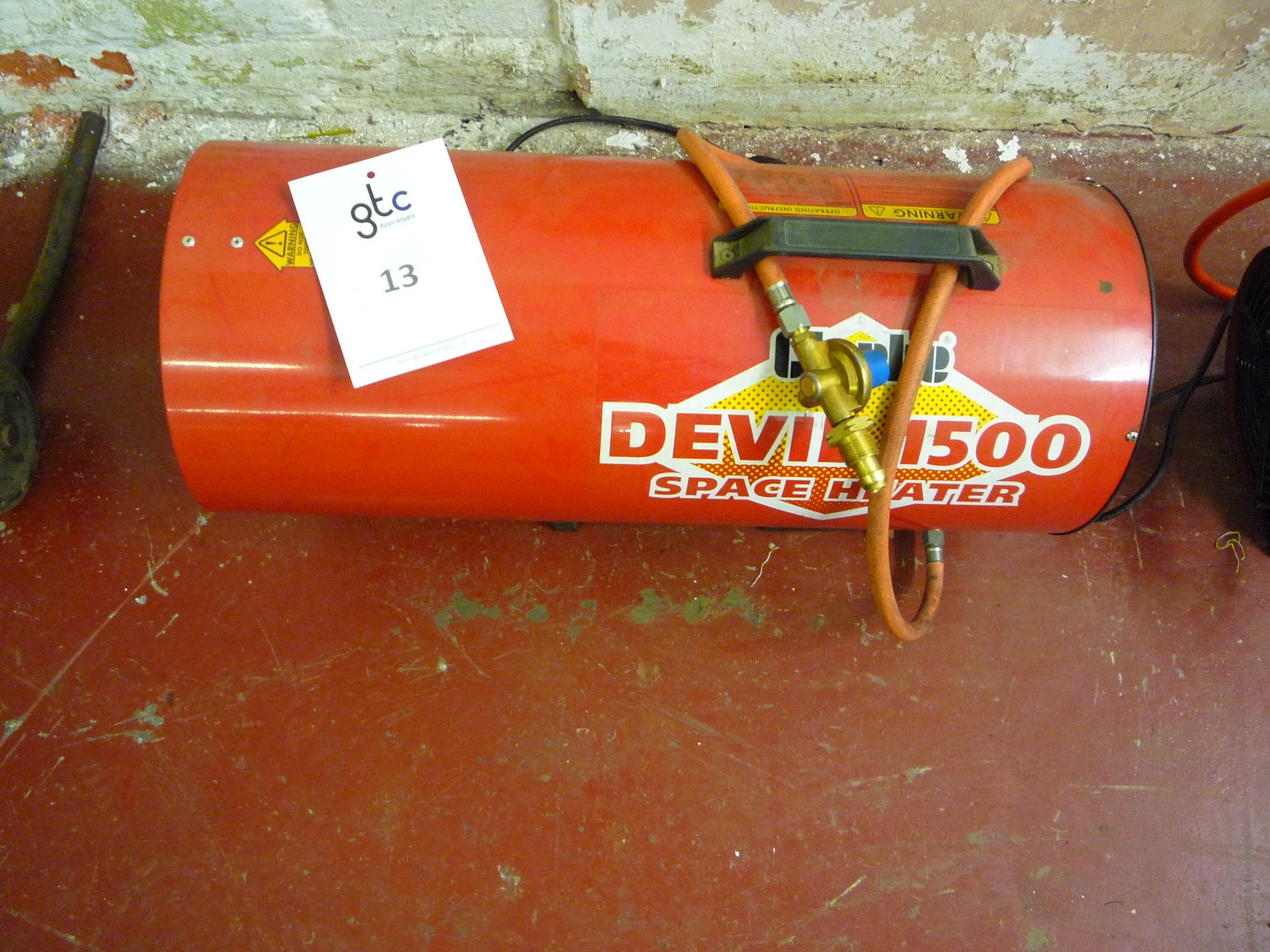 Clarke Devil 1500 Space Heater.