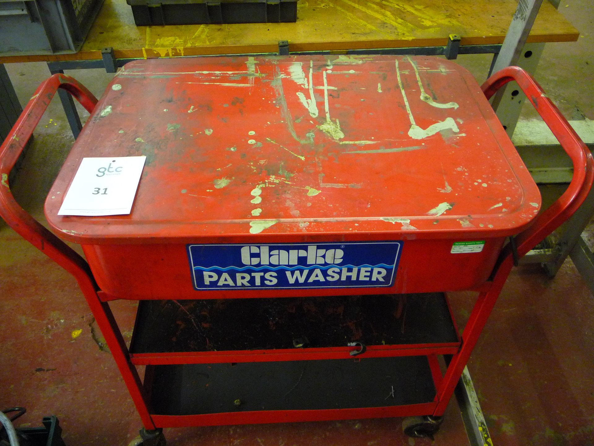 Clarke Portable Parts Washer.