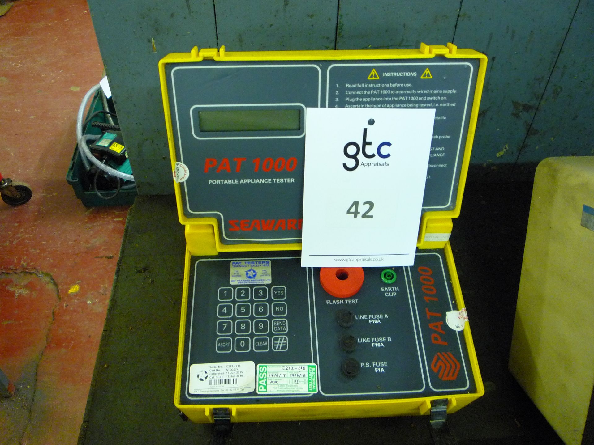 Seaward PAT 1000 Portable Appliance Tester.