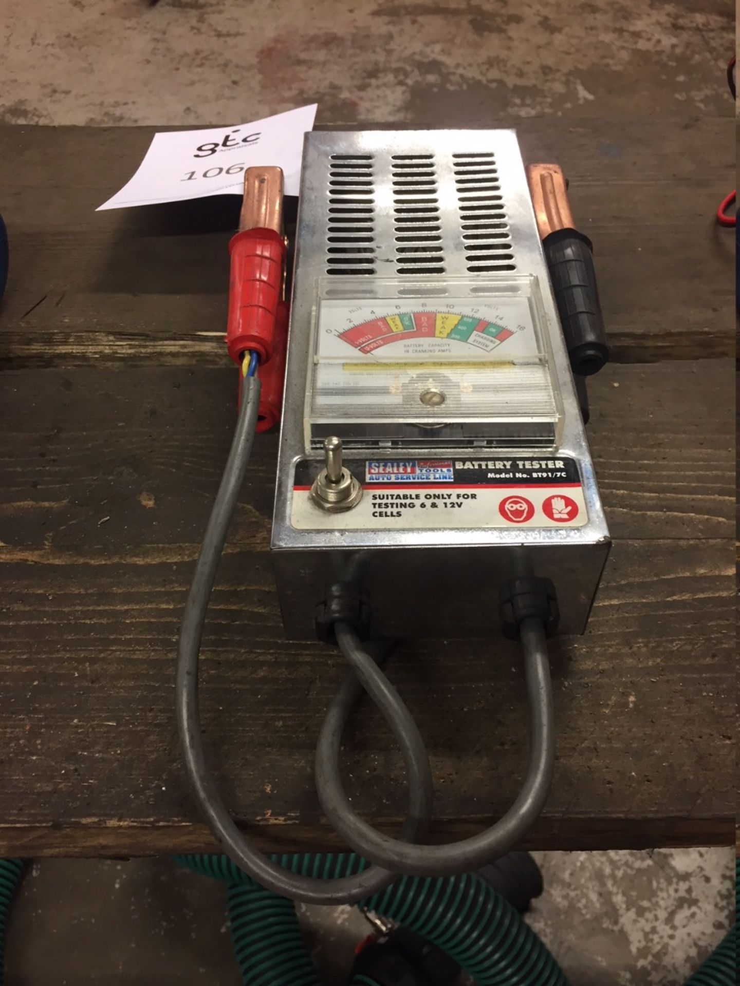 Sealey VT91/7C Battery Tester