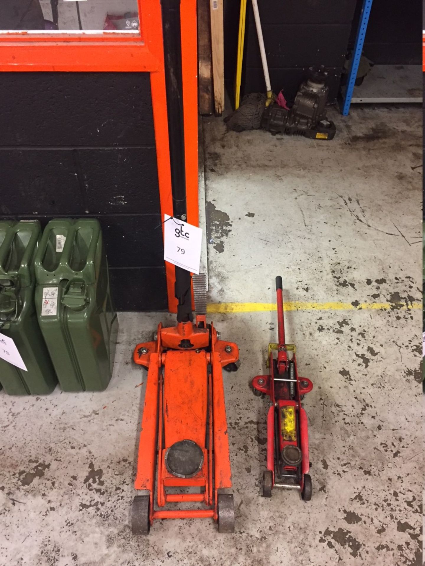 2 - Hydraulic Trolley Jacks