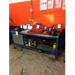 Steel Workbench & 2 - 6" Engineers Vices
