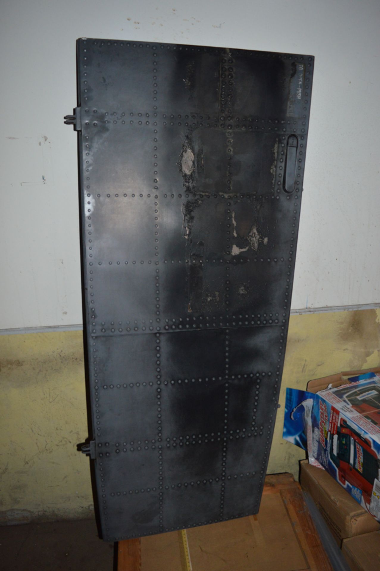 Sea King helicopter hull door Approximately 1400mm x 600mm - Image 2 of 2