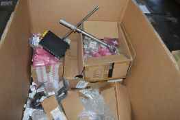 Box of miscellaneous air craft spares as lotted