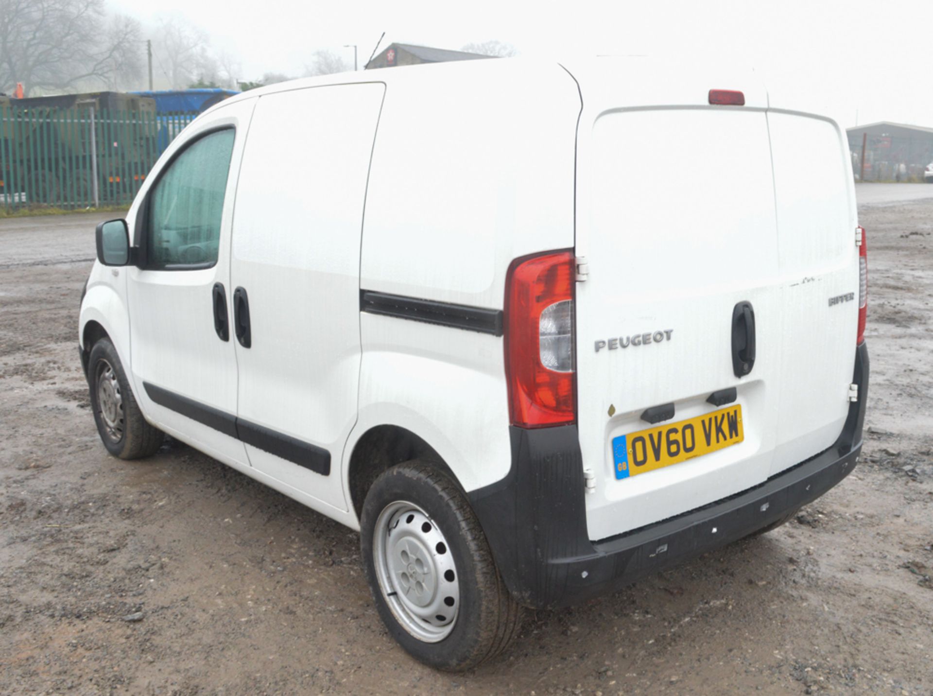 Peugeot Bipper 1.4 S HDi diesel panel van Registration Number: OV60 VKW Date of Registration: 08/ - Image 3 of 9