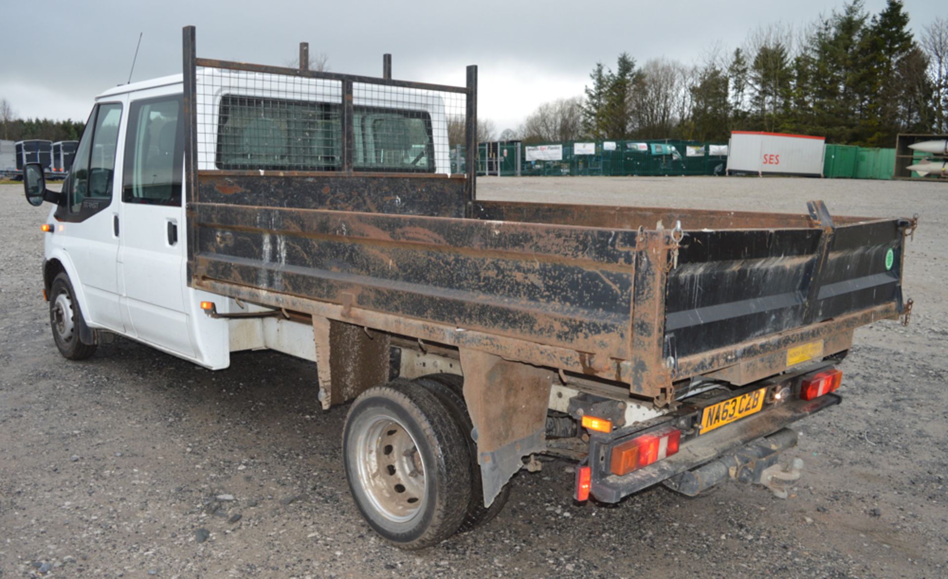 Ford Transit 100 T350 tipper Registration Number: NA63 CZB Date of Registration: 20/11/2013 MOT - Image 3 of 10