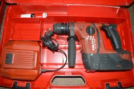 Hilti TE6-A36 cordless drill c/w battery charger & carry case BETE60603H