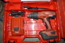 Hilti SFH22-A cordless drill c/w battery, charger & carry case BOH819H