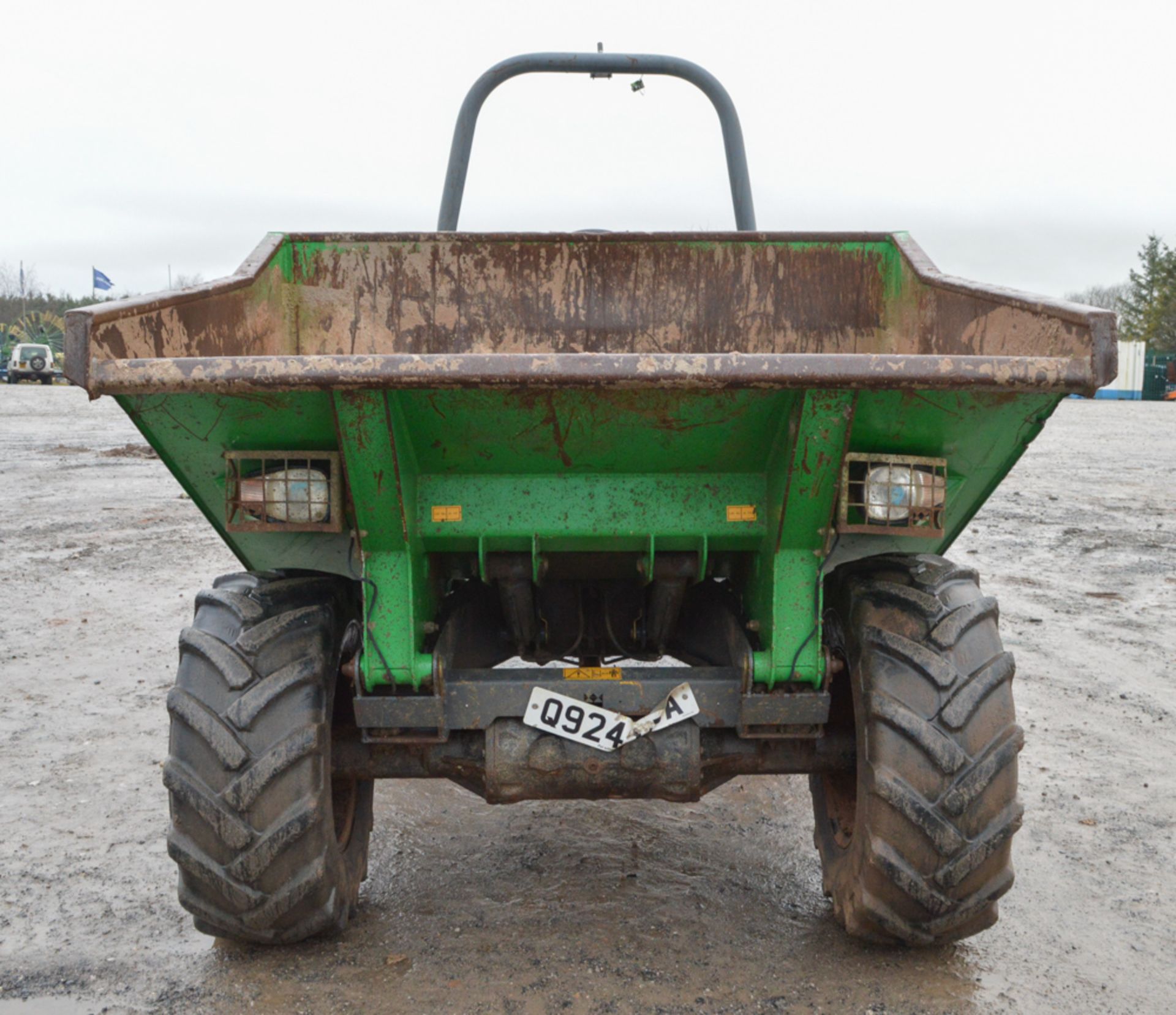 Benford Terex 6 tonne straight skip dumper Year: 2008 S/N: E804FW205 Recorded Hours: 1969 - Image 5 of 12