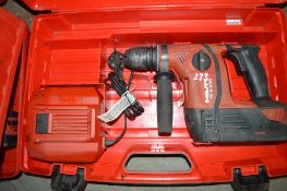 Hilti TE6-A36 cordless drill c/w battery charger & carry case BETE60784H