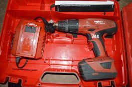 Hilti SFH22-A cordless drill c/w battery, charger & carry case BOH851H