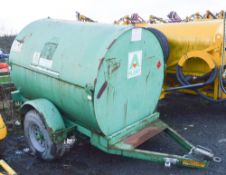 Trailer Engineering 500 gallon bunded fuel bowser c/w hand pump, delivery hose & nozzle A500016