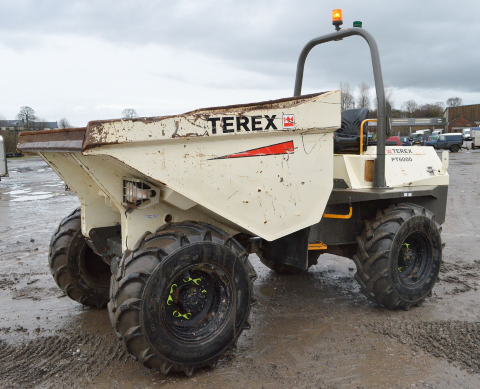 Benford Terex 6 tonne straight skip dumper Year: 2007 S/N: E709FW440 Recorded Hours: