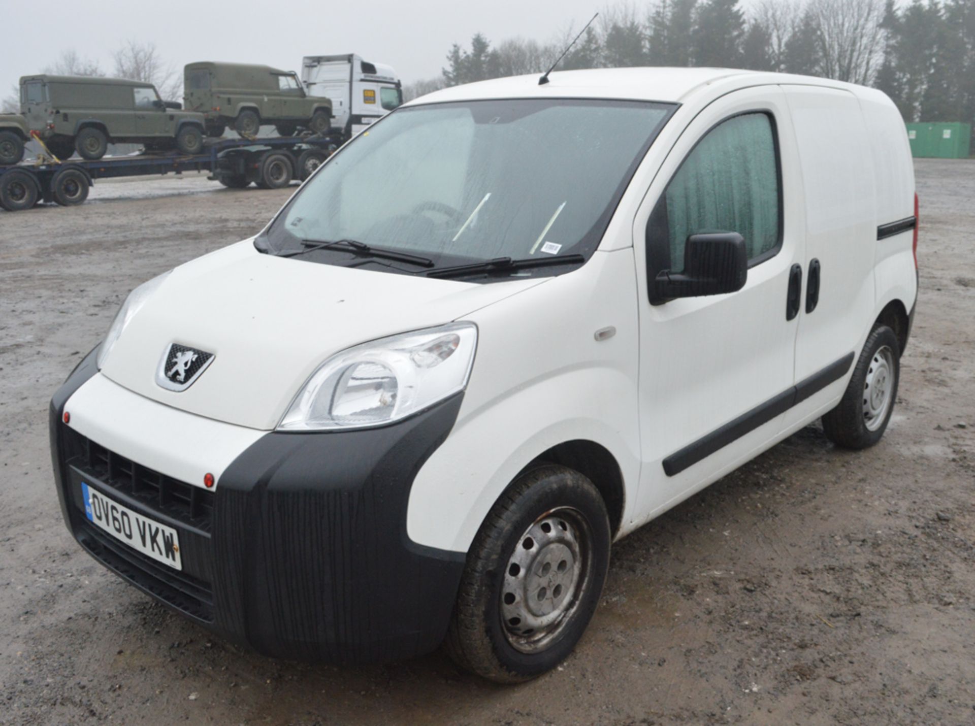 Peugeot Bipper 1.4 S HDi diesel panel van Registration Number: OV60 VKW Date of Registration: 08/ - Image 4 of 9