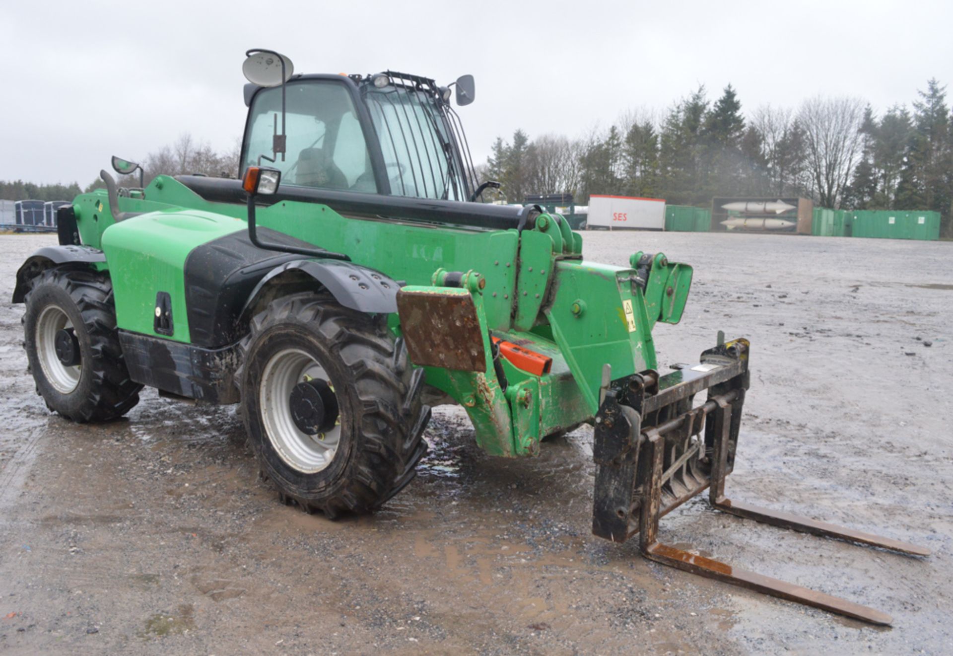 JCB 535 125 Hi-Viz 12.5 metre telescopic handler Year: 2008 S/N: 1510144 Recorded Hours: 3856 c/w - Image 4 of 13