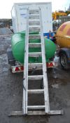 3 stage aluminium ladder A666014
