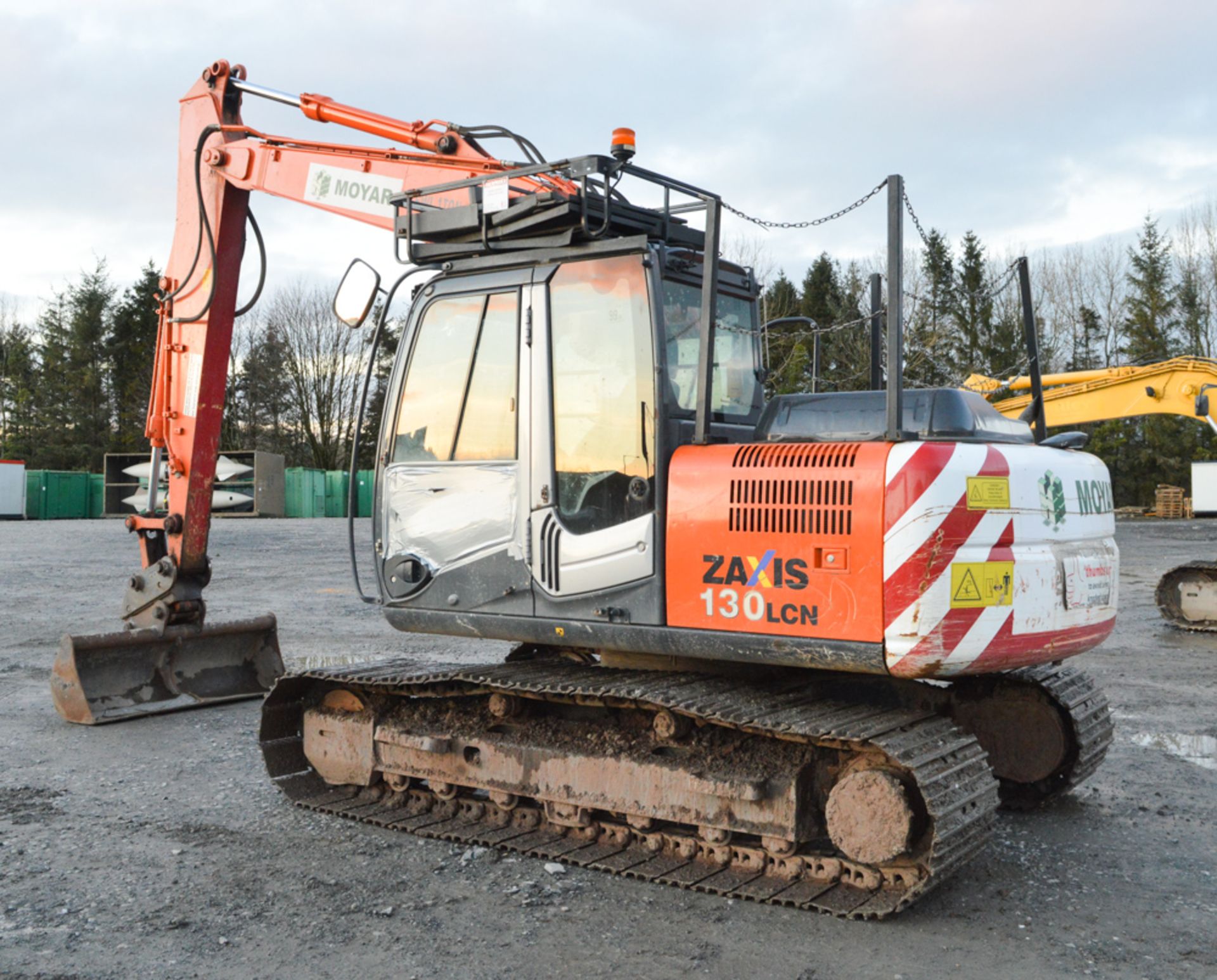Hitachi ZX130 LCN-3 13 tonne steel tracked excavator Year: 2012 S/N: 86842 Recorded Hours: 5384 1 - Image 3 of 12