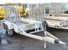 Indespension 8 ft x 4 ft tandem axle plant trailer A604921