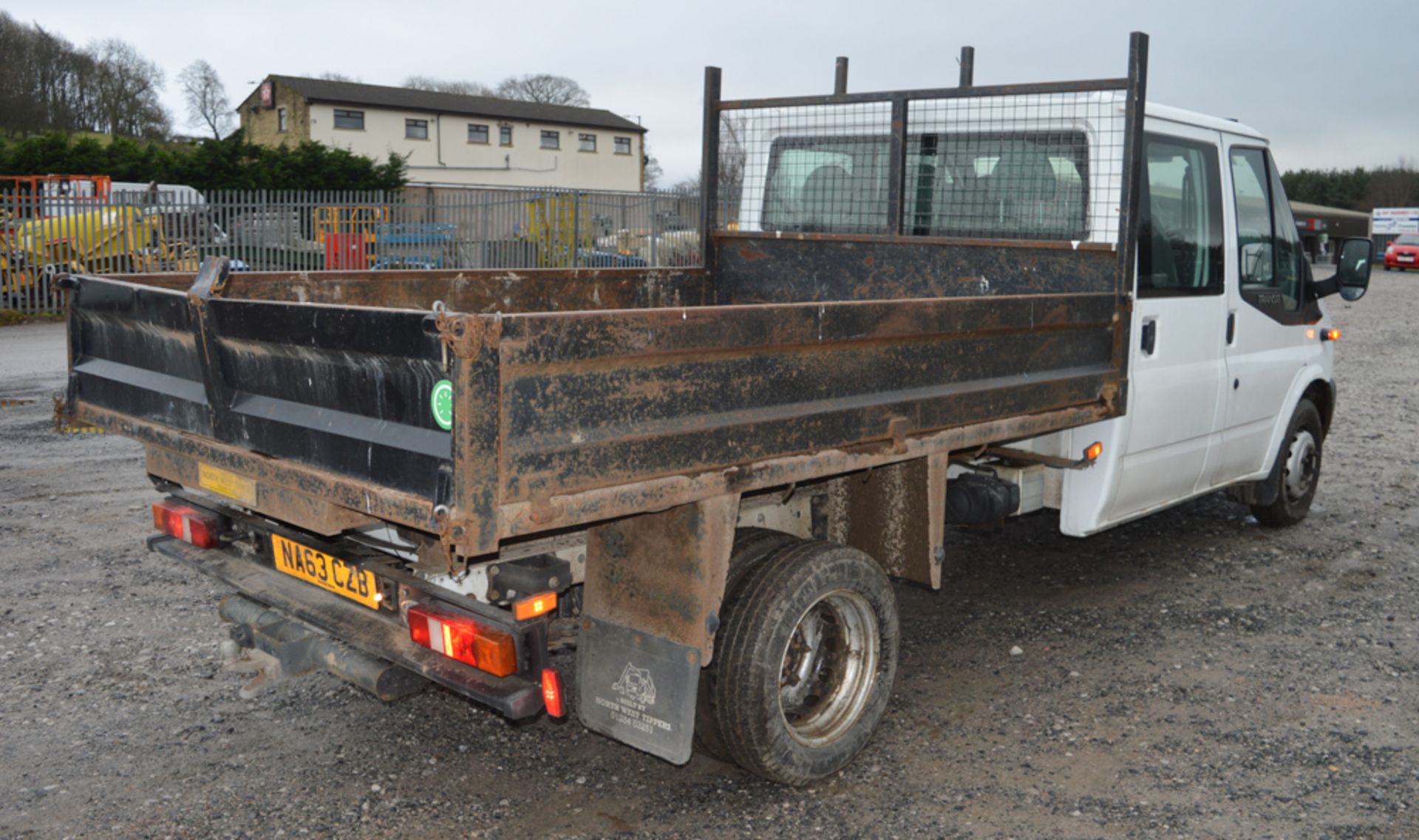 Ford Transit 100 T350 tipper Registration Number: NA63 CZB Date of Registration: 20/11/2013 MOT - Image 4 of 10