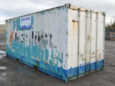 20 ft x 8 ft steel shipping container BB33586