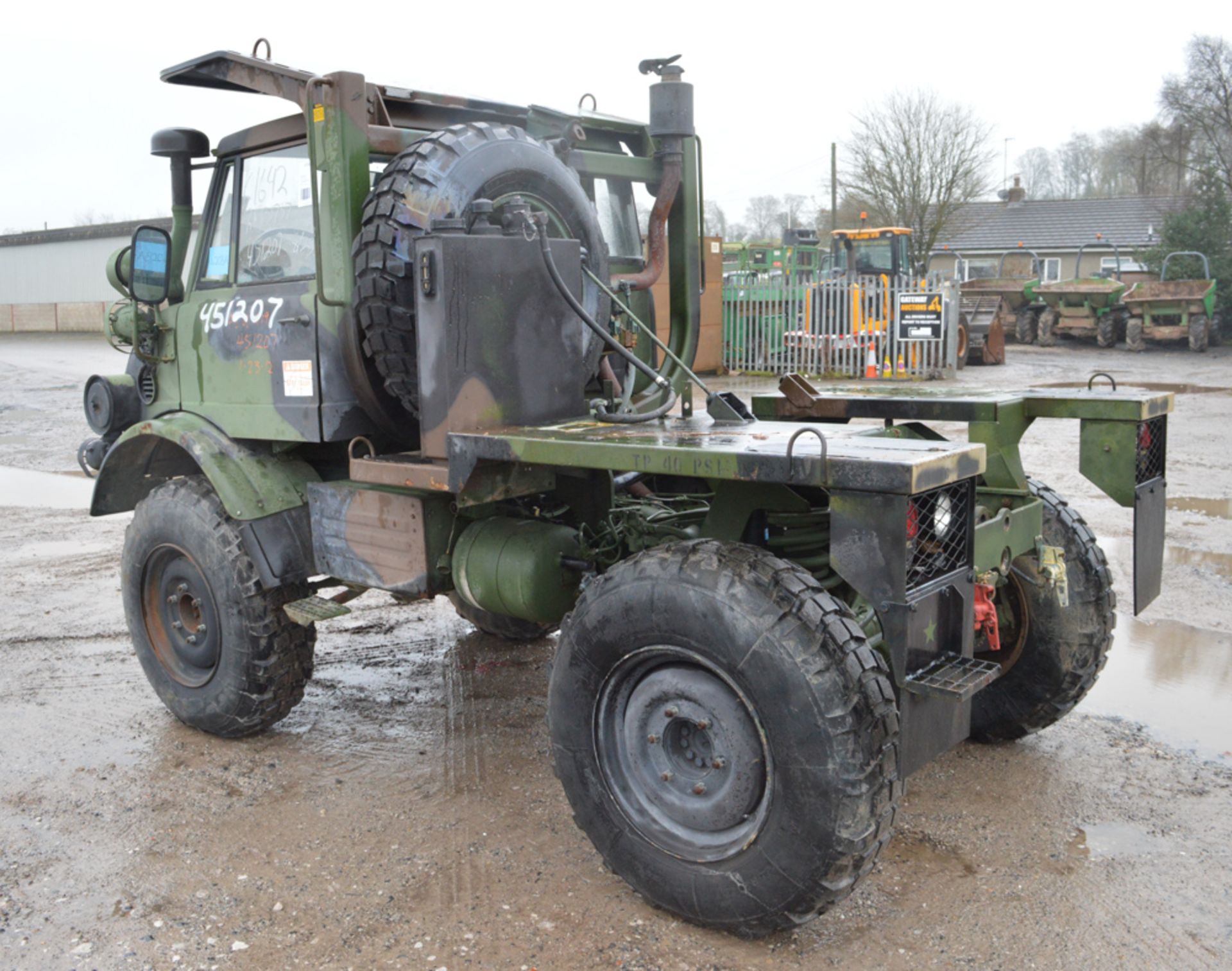 Mercedes Benz/Freightliner Unimog 419 4WD utility vehicle (Ex US Army) Year: 1988 Serial Number: - Image 3 of 8