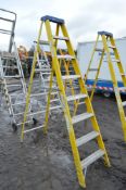 Youngman fibreglass 7 tread step ladder FS8306H