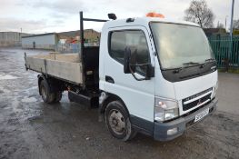 Mitsubishi Canter 75 7C14 7.5 tonne tipper lorry Registration Number: SV06 ETX Date of Registration: