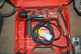 Hilti TE2-M 110v drill c/w carry case TE20101H