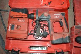 Hilti TE2-A cordless drill c/w 2 batteries, charger & carry case SES0001537