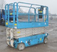 Genie GS2646E 26 ft battery electric scissor lift Year: 2006 S/N: Recorded Hours: 380 149967