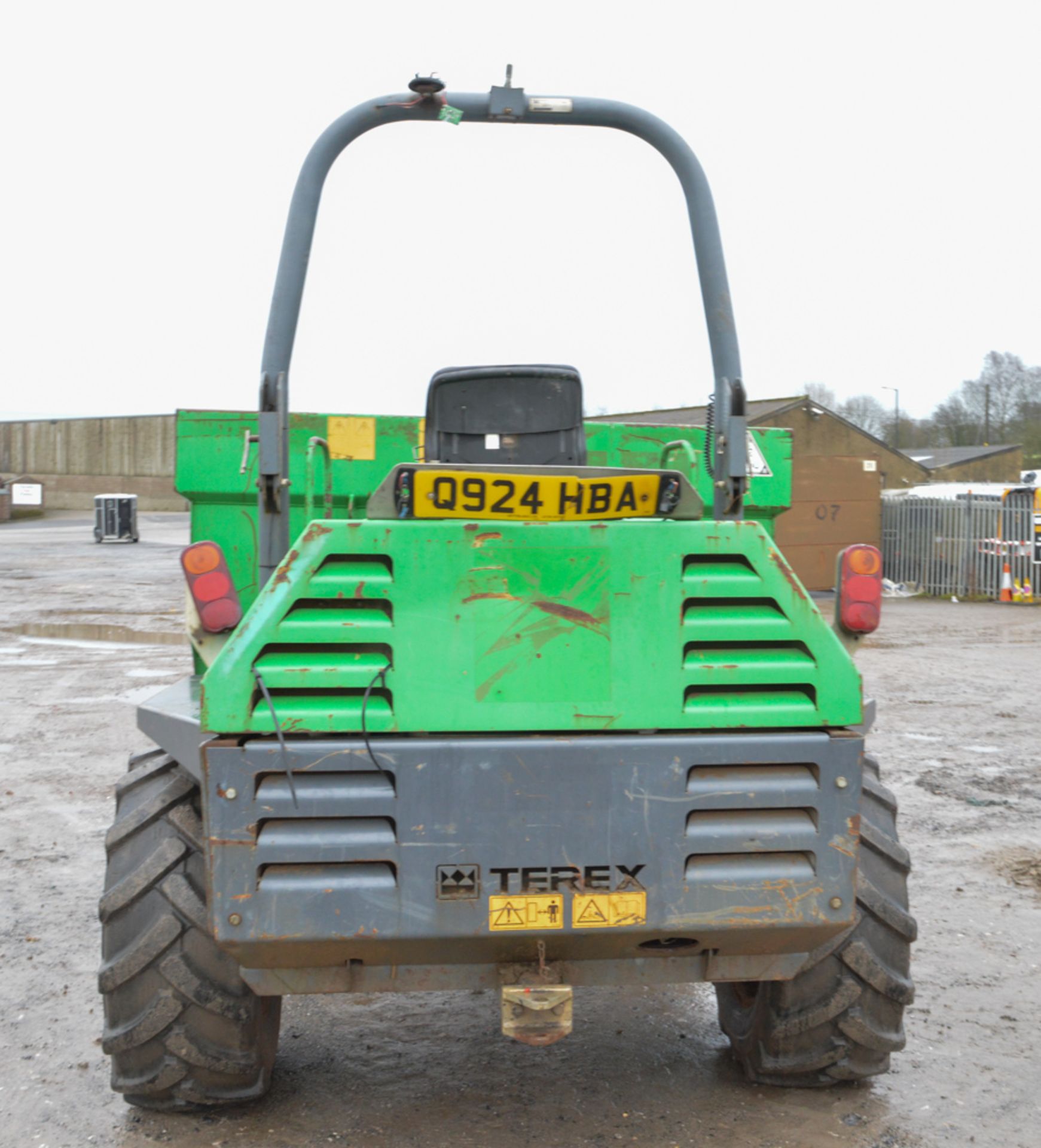 Benford Terex 6 tonne straight skip dumper Year: 2008 S/N: E804FW205 Recorded Hours: 1969 - Image 6 of 12