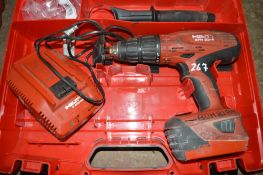 Hilti SFH22-A cordless drill c/w battery, charger & carry case BOH818H