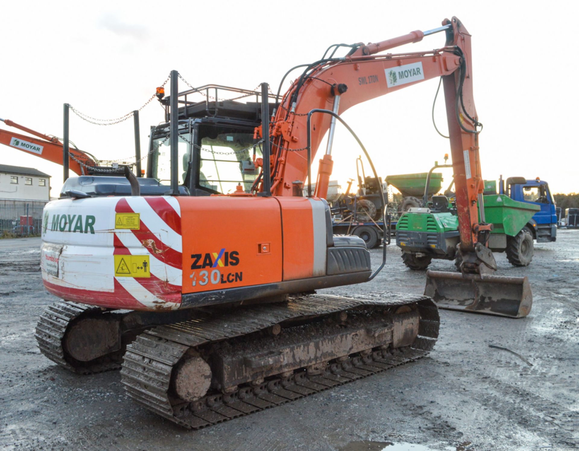 Hitachi ZX130 LCN-3 13 tonne steel tracked excavator Year: 2012 S/N: 86842 Recorded Hours: 5384 1 - Image 4 of 12