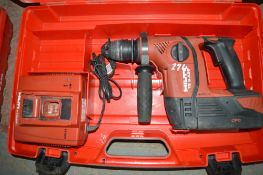 Hilti TE6-A36 cordless drill c/w battery charger & carry case BETE60786H