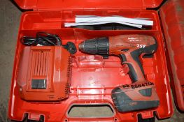 Hilti SFH22-A cordless drill c/w battery, charger & carry case BOH472H
