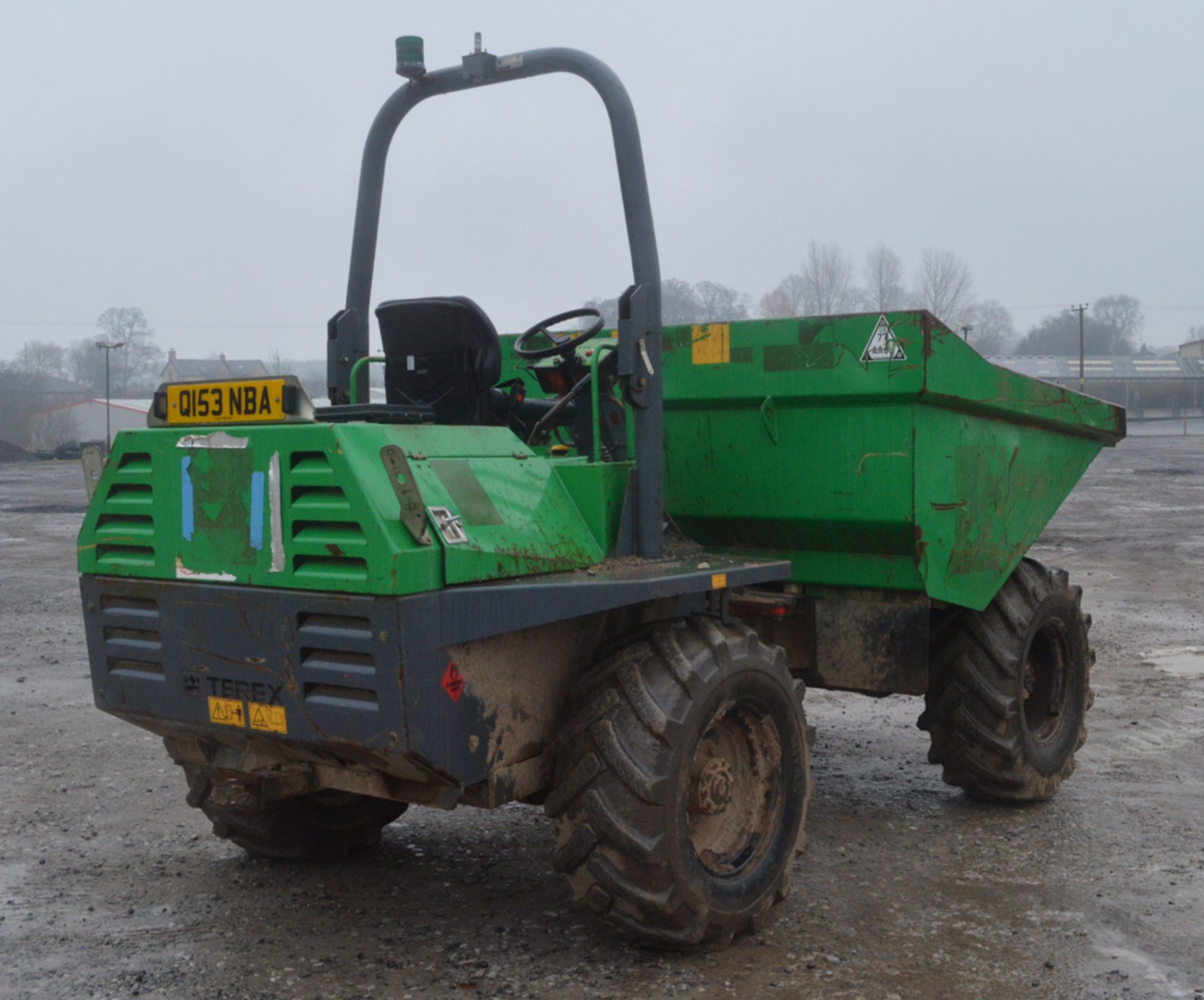 Benford Terex 6 tonne straight skip dumper Year: 2008 S/N: E803FW189 Recorded Hours: - Image 2 of 9