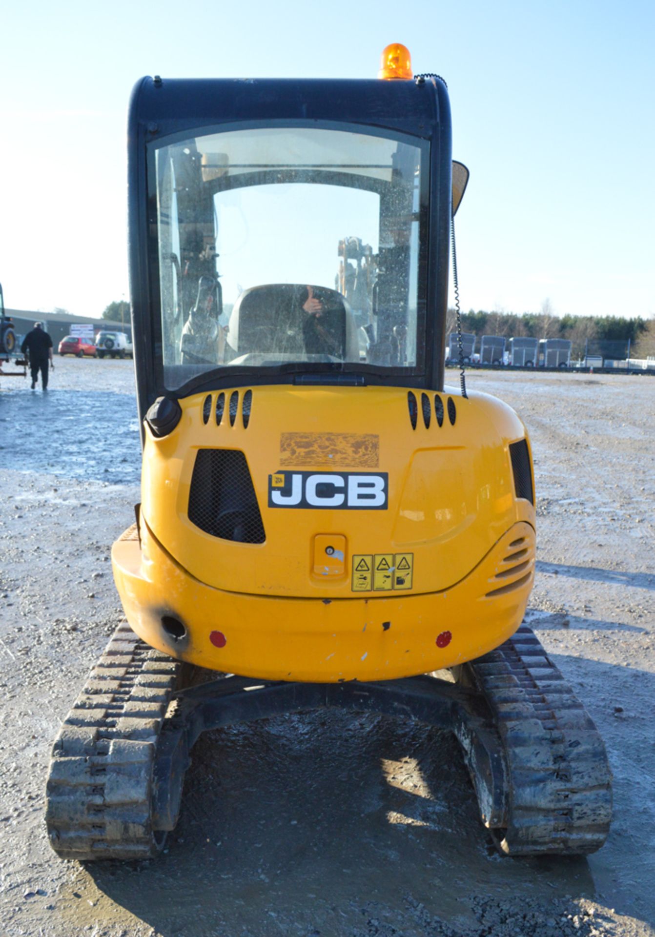 JCB 8030 ZTS 3 tonne rubber tracked mini excavator Year: 2012 S/N: 2021525 Recorded Hours: 2840 - Image 6 of 12