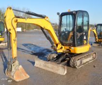 JCB 8030 ZTS 3 tonne rubber tracked mini excavator Year: 2012 S/N: 2021527 Recorded Hours: 2385